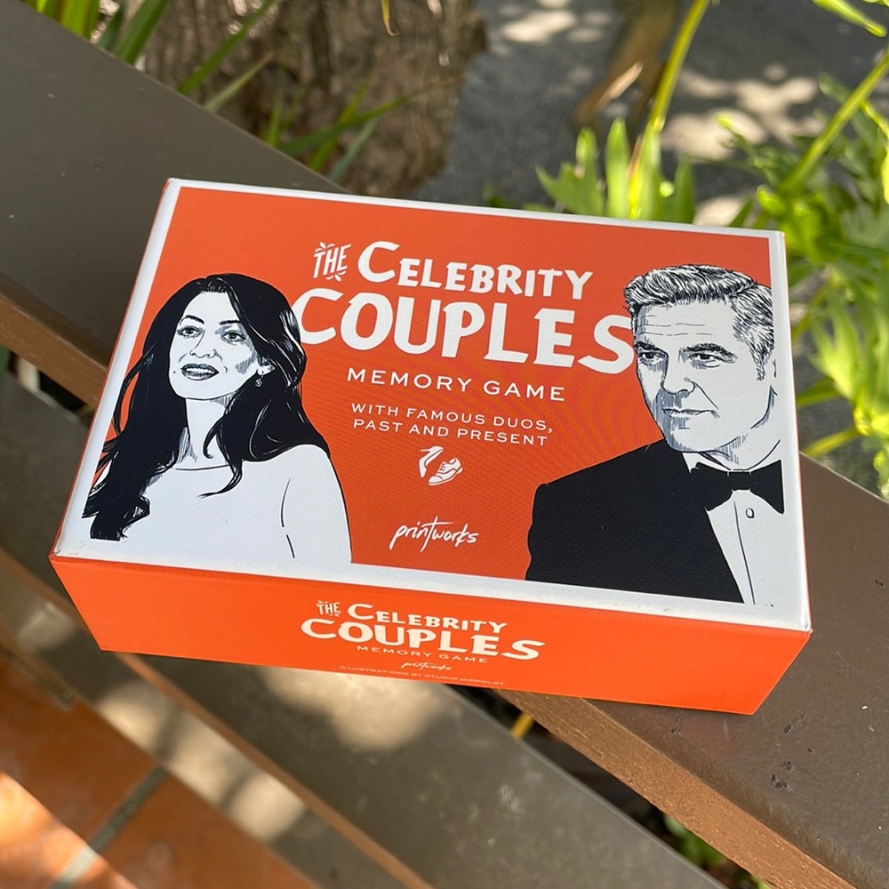 Celebrity Couples Matching Memory Card game!